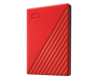 WD My Passport 2TB Red Worldwide WDBYVG0020BRD-WESN - 530402 - zdjęcie 2
